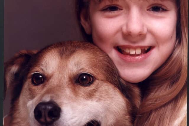 A childhood smile from actress Sheridan Smith.
