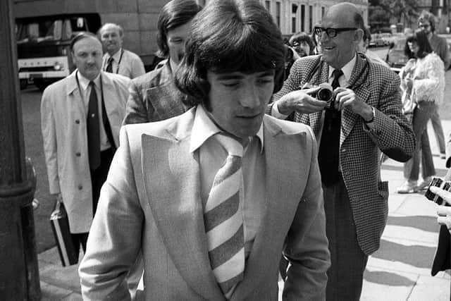 Armthorpe born footballing legend Kevin Keegan back at the start of his career in the early 1970s.