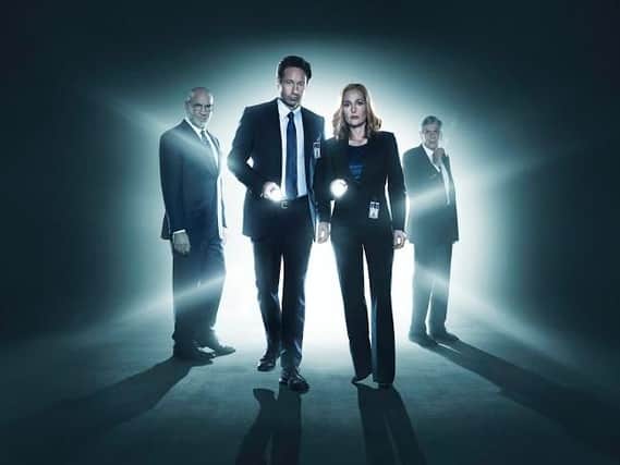 Just like old times: Gillian Anderson and David Duchovny return as Mulder and Scully.