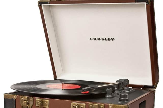 Crosley Executive Portable USB Turntable.