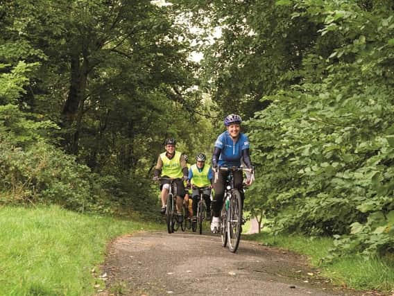 Guided cycle ride