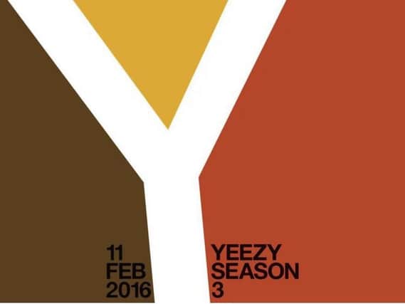 Kanye West new album and Yeezy Season 3 fashion collection live launch