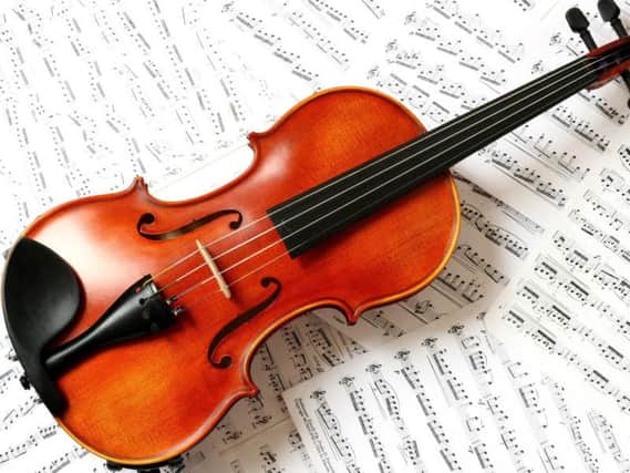 A violin.