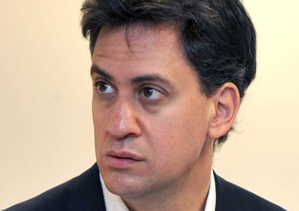 Ed Miliband visits the Doncaster Free Press office