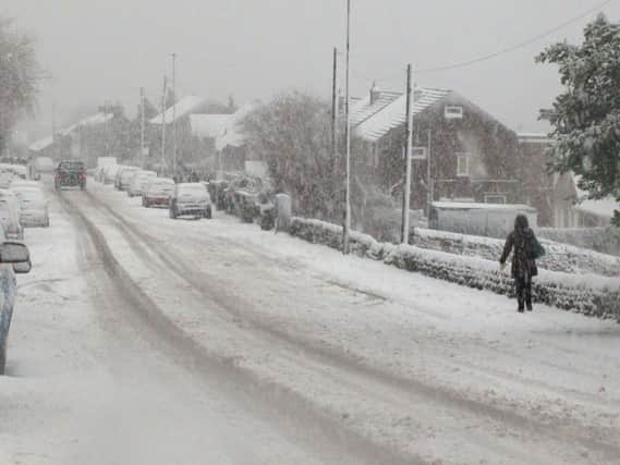 A Met Office Yellow Warning for snow has been issued