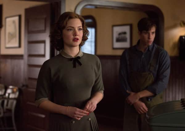 THE FINEST HOURS. Pictured: Holliday Grainger is Miriam and Beau Knapp is Mel Gouthro.  PA Photo/Claire Folger/Disney.