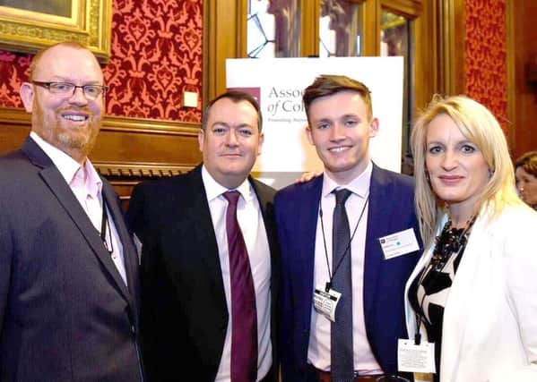 Bradley Carr of Swinton at Houses of Parliament