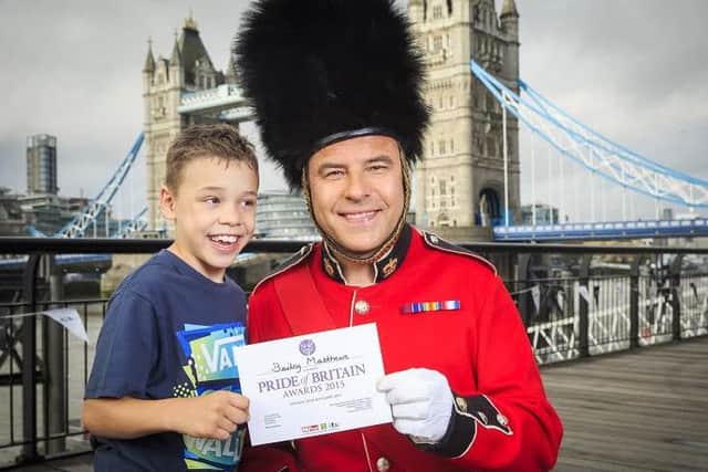 Bailey Matthews and David Walliams