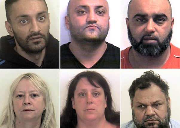 Members of a sex grooming ring in Rotherham