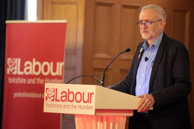 Labour Leader Jeremy Corbyn speaks at a Labour Party meeting in Sheffield, United Kingdom on 27 February 2016. Photo by Glenn Ashley/glennashley.org
