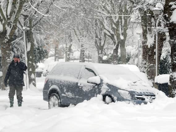 The Met Office have issued a weather warning for snow and ice