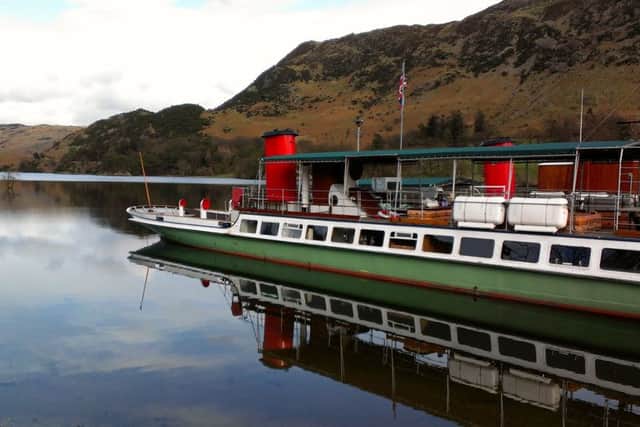An Ullswater steamer is a great way to get around