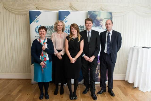 Reception at Houses of Parliament to celebrate the winners of the Social Worker of the Year Awards on March 8, 2015