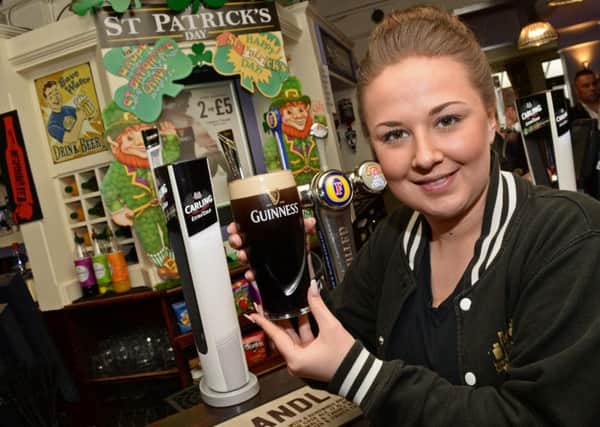 Lizzie Callaghan, Bar Staff Supervisor, pictured at Urban Bar and Lounge. Picture: Marie Caley NDFP Urban Bar MC 1