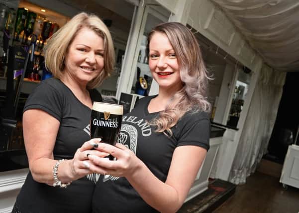Park View Bar and Restaurant Landlady Michelle Carr and Lauren Hooson, Assistant Manager, Pictured. Picture: Marie Caley NSYT Park View MC 1