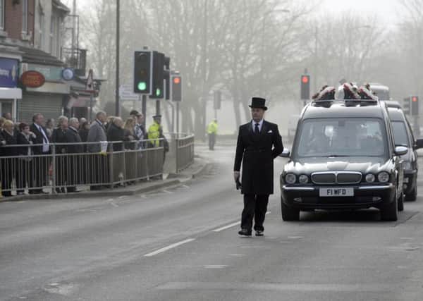 The funeral of Mandy Deere takes place at St PeterÃ¢Â¬"s Church Askern. Picture: Sarah Washbourn