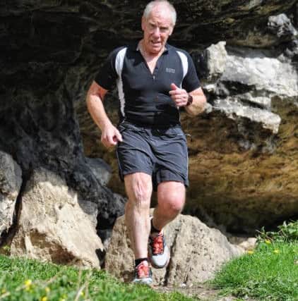 Grandad Ray Matthews, aged 74,  is hoping to break a new world record by running 75 marathons in as many days - starting on his 75th birthday.