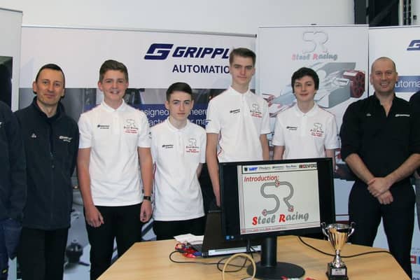 Bradfield School F1 challenge team