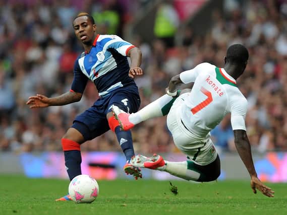 Danny Rose, pictured in action for Team GB.