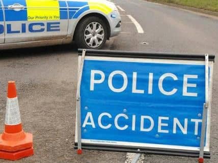 The A1(M) South Yorkshire - A1(M) is currently partially blocked and queuing traffic southbound before J35 M18, as a result of anaccident.