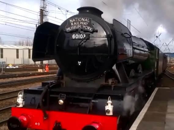 The Flying Scotsman in Doncaster