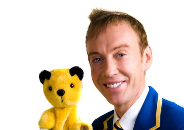 Veteran children's entertainers Sooty, Soo and Sweep with co-star Richard Cadell