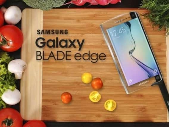 Samsung Galaxy BLADE  edge