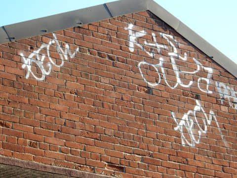 St Wilfrid's on Queen's road, a centre for homeless and vulnerable adults has been vandalised with graffiti