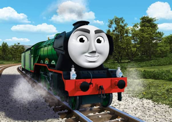 The Flying Scotsman Â©Mattel, Inc.
 
The Flying Scotsman is one of the most famous engines in the world.