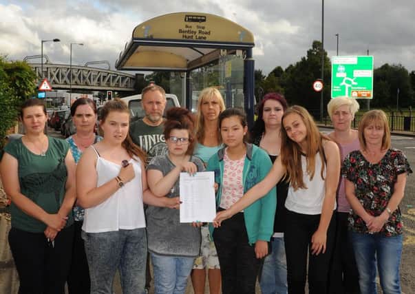 Parents and pupils of Macauley School are unhappy that there are plans to scrap the school bus service from Bentley. Picture: Andrew Roe