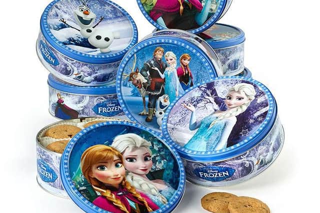 Disney Frozen choc chip cookies are among the affected products