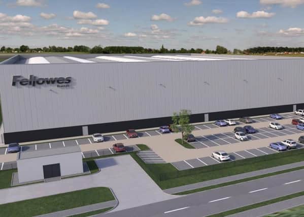 An artists' impression of the Fellowes development.