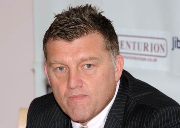 Rovers chief executive Gavin Baldwin