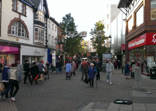 Doncaster town centre.