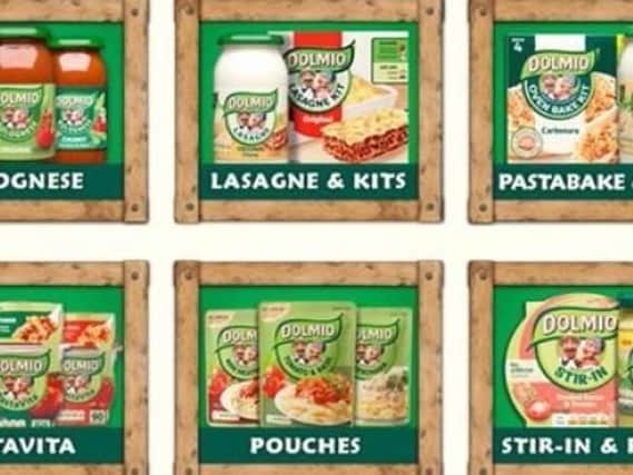 Popular food sauces from Dolmio and Uncle Bens