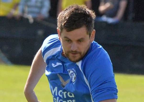 Stuart Preston (right) forund the net for Armthorpe in their win at home to Thackley.
