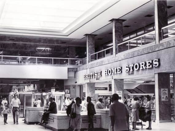 Doncaster's BHS at the height of its popularity in the 1980s.