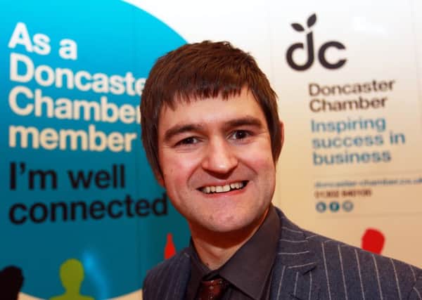Doncaster Chamber networking event at The Earl of Doncaster Hotel. Pictured is Dan Fell, CEO at Doncaster Chamber.