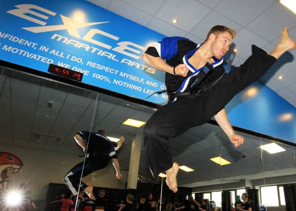 Liam Richards, who runs Excel Martial Arts, is hoping give his training centre a cash boost, with help from one of Britain's biggest business magnates