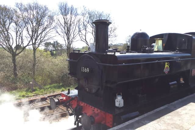 Our transport from Buckfastleigh to Totnes with the South Devon Railway