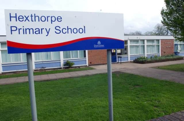 Hexthorpe Primary School in Urban Road, Hexthorpe.