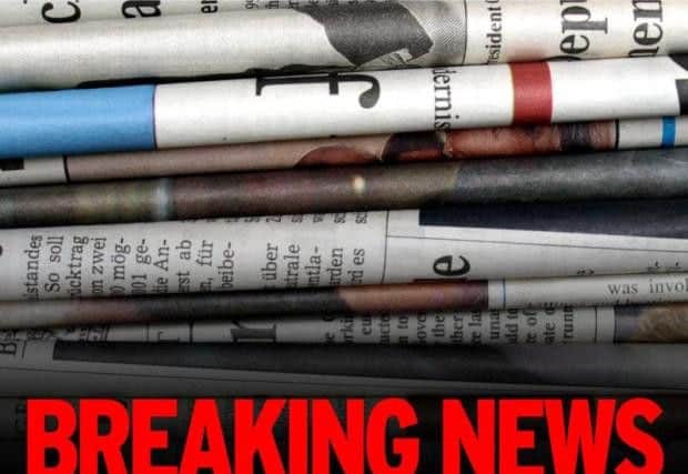 Breaking news.