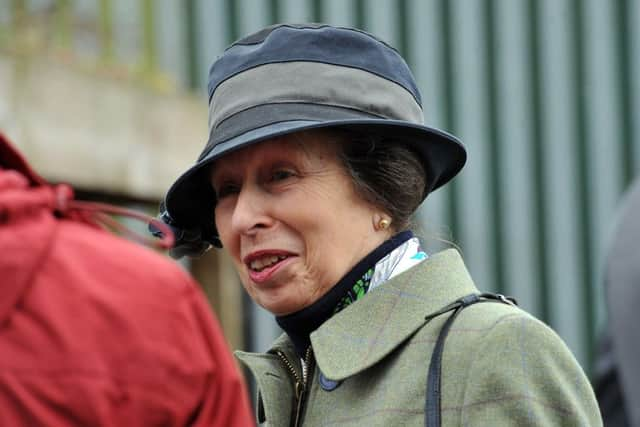 HRH Princess Anne Visit to Ulley sailing Club.