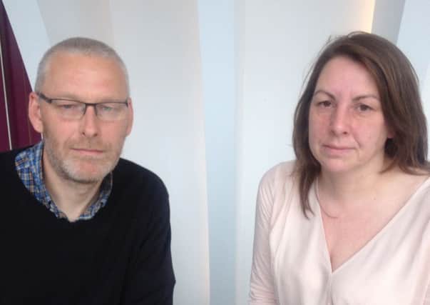 John Harris and Rebecca Parry are furious after being issued a fine for taking their child out of school in term time