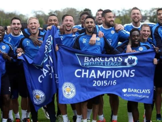 Leicester City celebrate underdog success