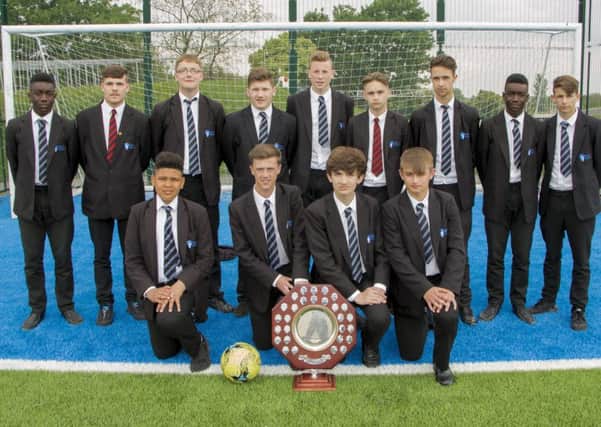 Champions: Balby Carr's Year 11s