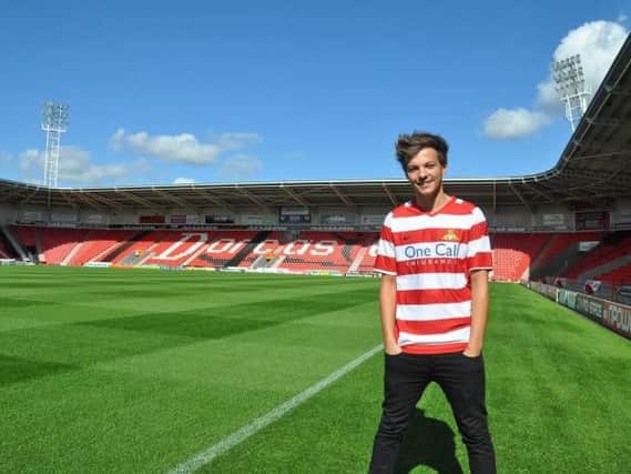 Doncaster pop star Louis Tomlinson.