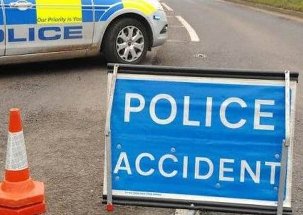 Police have closed a stretch of the A630 following an accident there this morning.