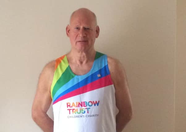 Fred Tomlinson, aged 67, from Hatfield, South Yorkshire, has raised Â£49,687.98, for Rainbow Trust,
