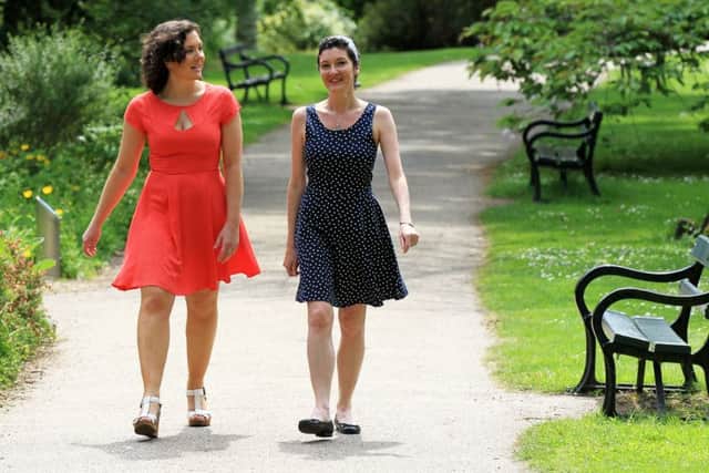 Laura Rook and Lucy Ashton are launching a new group for women in the region who have cancer. Photo: Chris Etchells